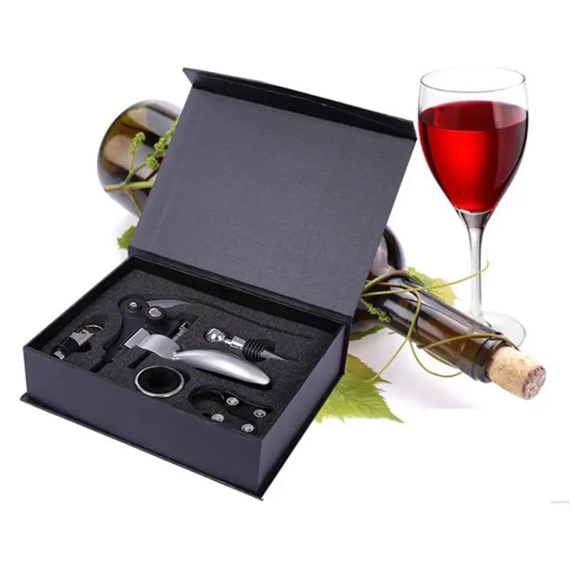 5 in 1 Rabbit Style Corkscrew Wine Bottle Opener & Wine Stopper & Foil