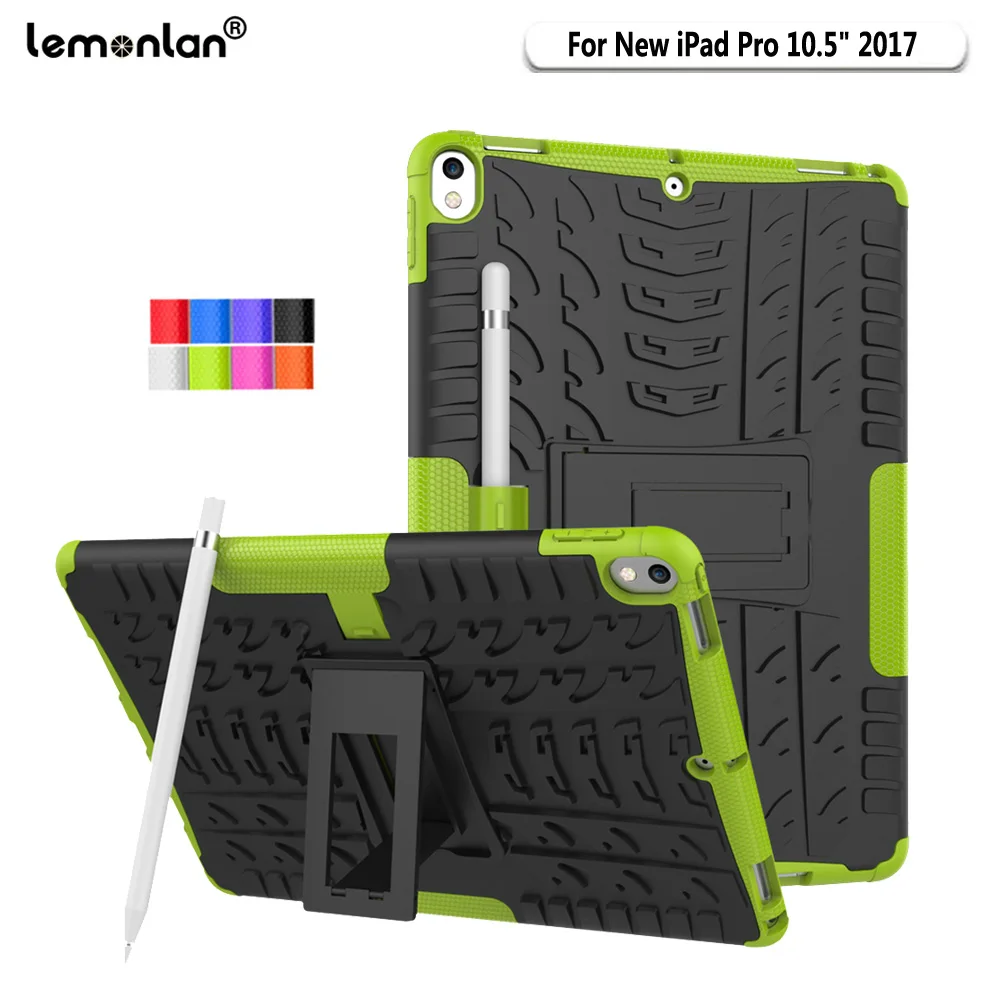 Case For new iPad Pro 10.5" 2017 A1701 Cover Heavy Duty 2 in 1 Hybrid