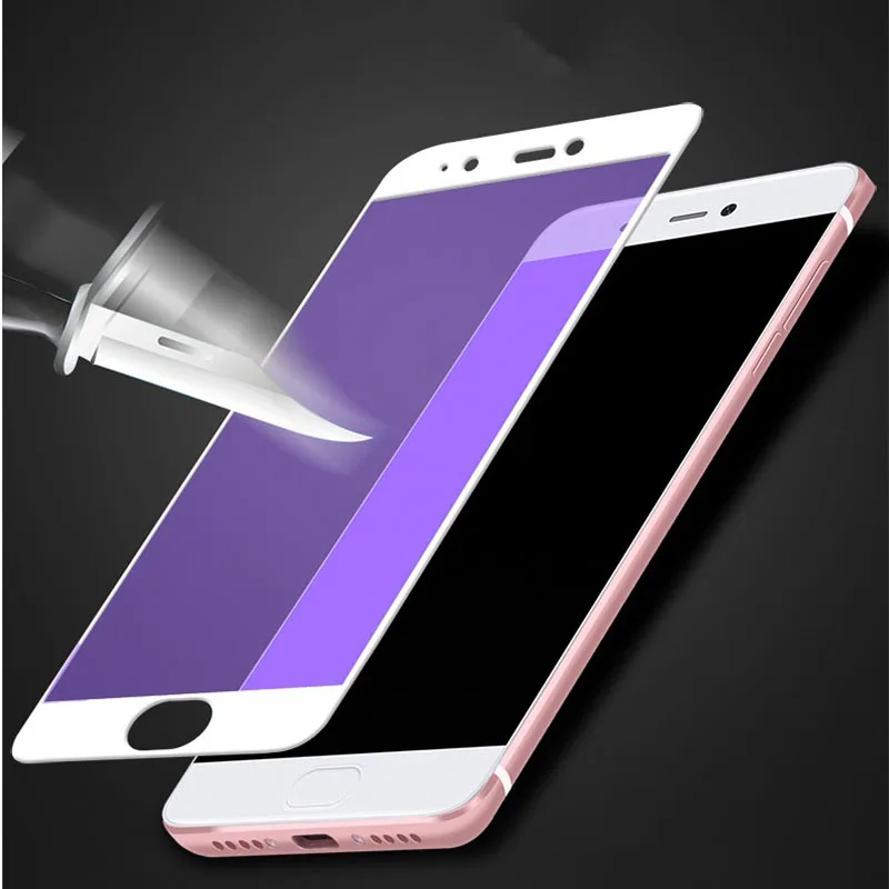 GXE 3D Curved Full Cover Tempered Glass for Xiaomi Redmi Note 4X 4 Prime 4A Mi 6 5s Plus 5C Max Anti Blue Light Soft Edge Film a-mobile-mi