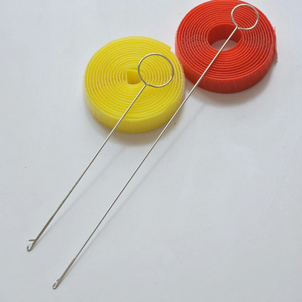

1PCS Durable Metal Sewing Loop Turner Hook With Latch For Turning Fabric Tubes Straps Belts Strips for Handmade Sewing Tools