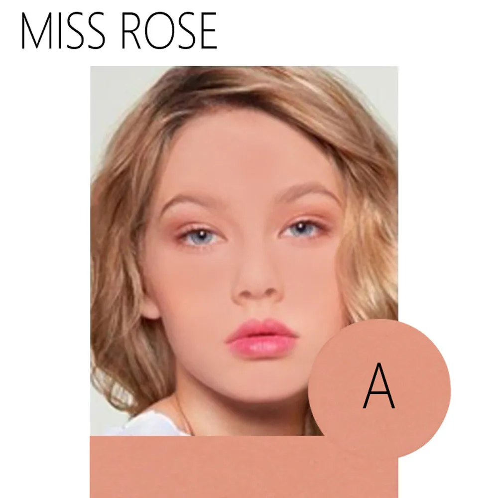 MISS ROSE beauty макияж консилер палитра мешок Ремонт лица стерео кисть для нанесения Косметики водонепроницаемый набор кистей для макияжа L58