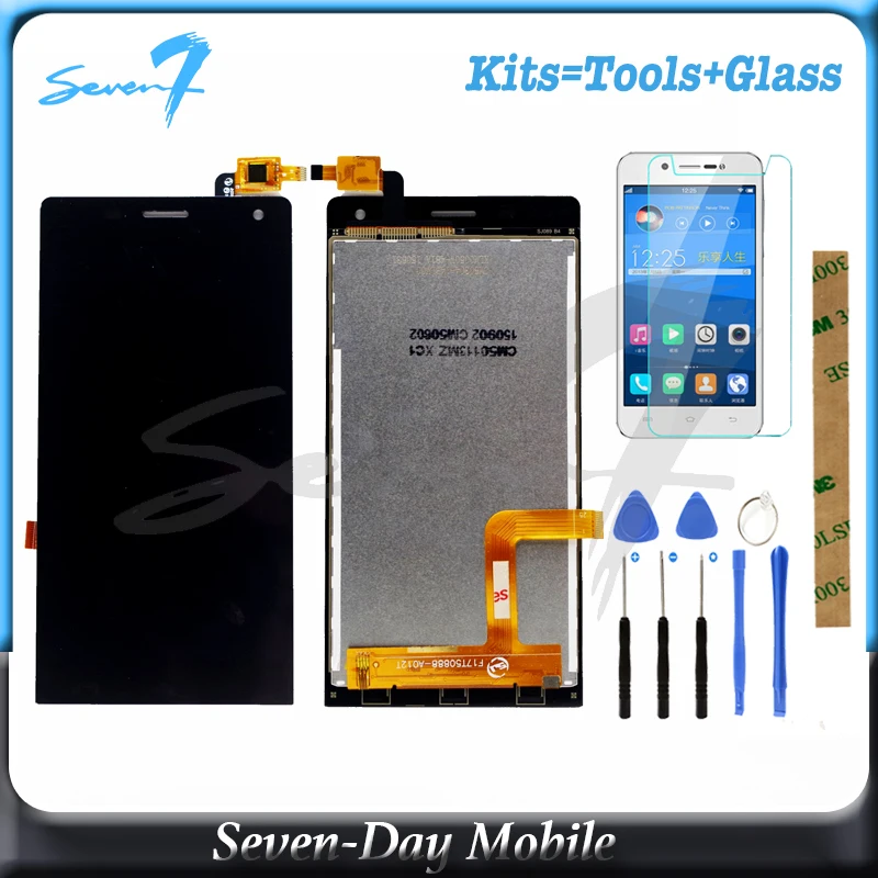 

5inch Hiah Quality LCD Display For DEXP Ixion MS150 MS 150 LCD Display Assembly With 3M Sticker