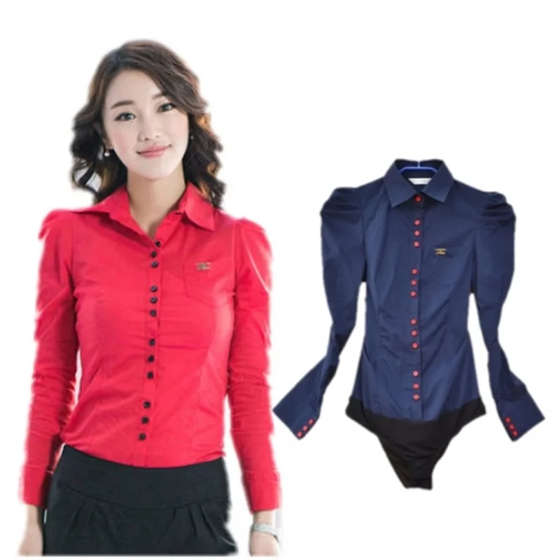 Plus size Women Blouses Fashion 2017 Spring Casual Body Shirt Long