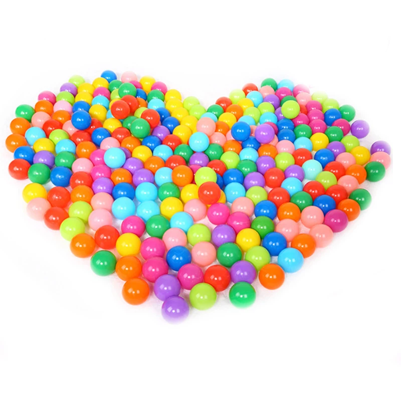 25Pcs/50Pcs Colorful Ball Pits Soft Plastic Ocean Balls Toy Fun Outdoor
