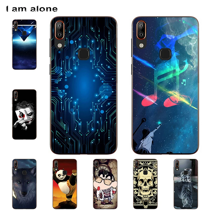 

I am alone Phone Cases For BQ Active 1/1 Plus (Vsmart Active 1/1+) Soft TPU Mobile Cartoon Printed For BQ Active 1 Free Shipping