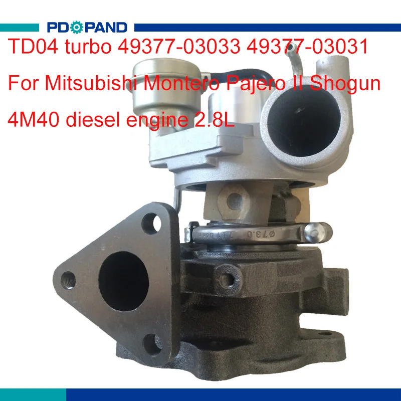 

Engine turbo kit TD04 compressor turbine ME201257 for Mitsubishi 4M40 diesel engine 4937703033 4937703031