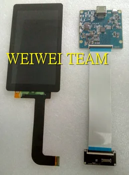 

5.5 inch 2k LCD module LCD screen display HDMI-MIPI driver board for Wanhao duplicator 7 3D printer lcd + Glass Protector film
