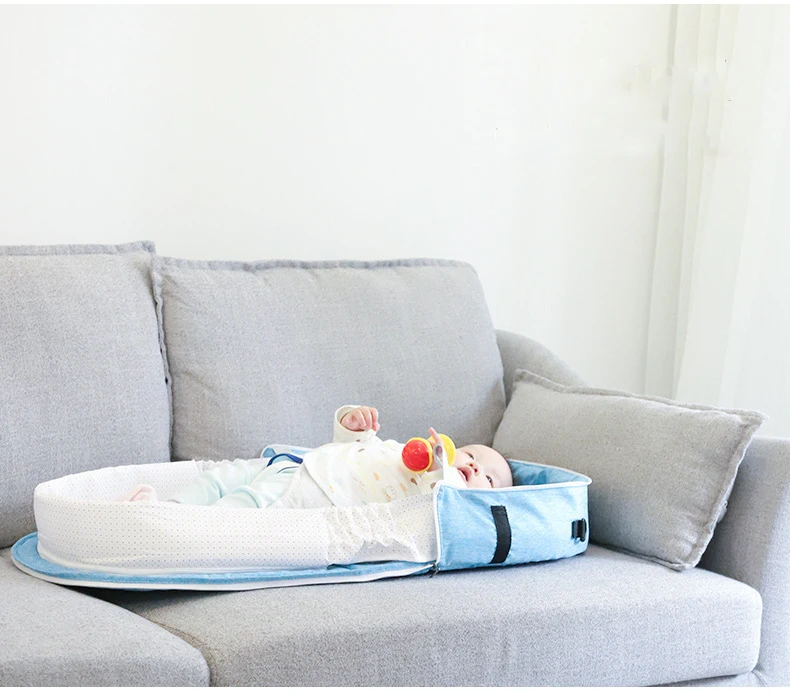 2019 Детский рюкзак для путешествий, детская кроватка, детское гнездо, дропшиппинг, многофункциональная складная кровать, складная кроватка