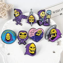 Skeletor Pins Lord of Destruction 80S Childhood Cartoon