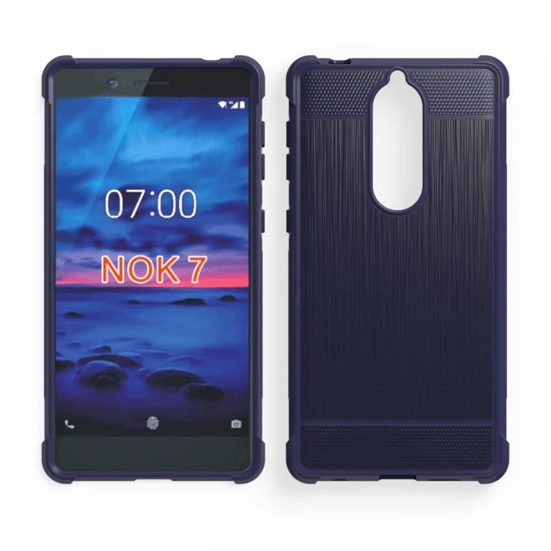 Бренд gligle антидетонационных Smart силиконовый чехол для Nokia 7 Чехол аксессуары чехол