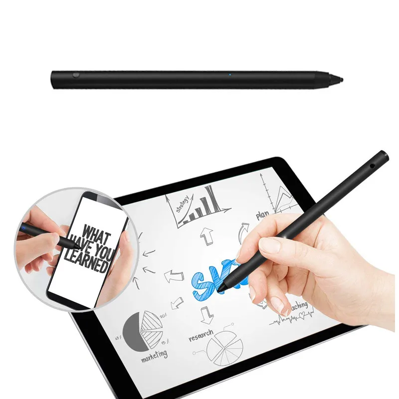 Стилус, сенсорный экран для iPhone, samsung, huawei, iPad, тонкая точка, активный емкостный карандаш для IOS, Android, мульти карандаш для рисования
