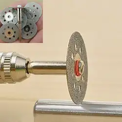10 шт. алмазный диск для резки пилы отрезать набор дисков для роторного инструмента