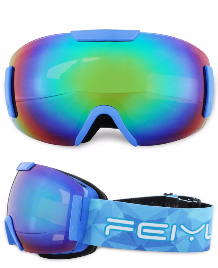 De esquí de invierno esquí gafas de doble lente Anti-Niebla, esquí, Snowboard gafas de esqui de las mujeres de los hombres de esquí nieve Snowboard gafas