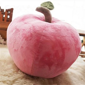

HOT SALE Cartoon Plush Cushion housse de coussin couch pillows fruit doll apple cojines decorative pillows Cushion throw pillow