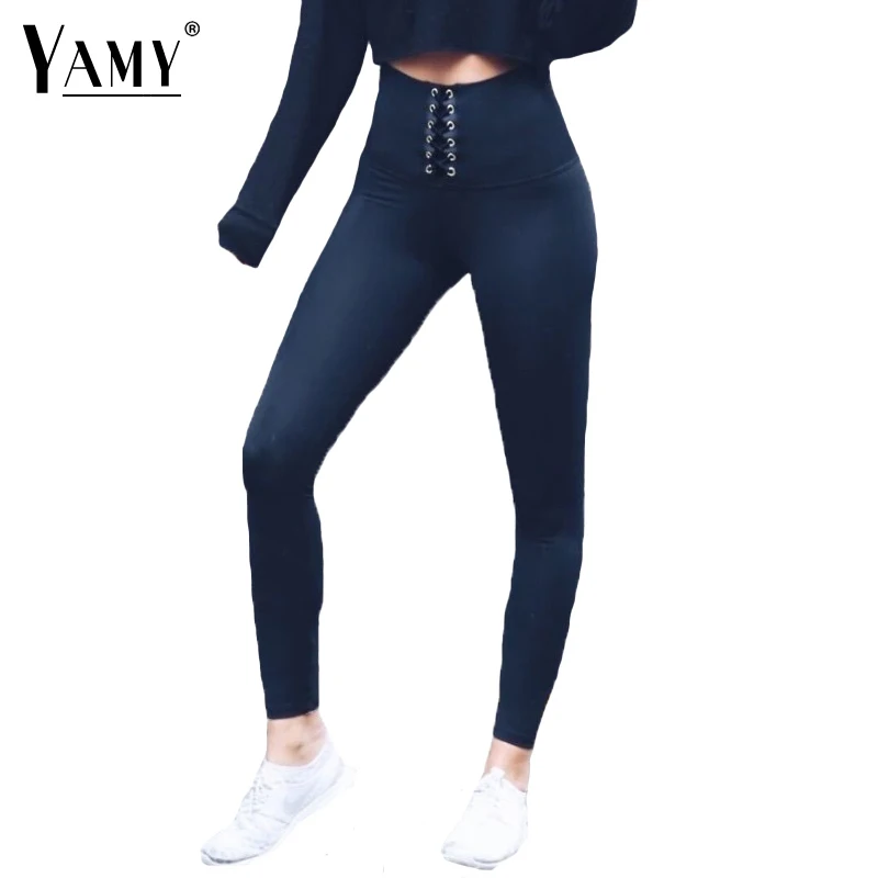 

Winter elastic waist solid color sexy workout leggings women high waist push up pants fitness legging activewear jeggings 2017