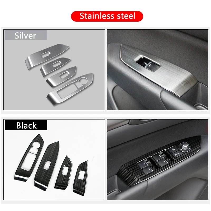 Car Interior Door Armrest Panel Window Switch Lift Buttons Cover Trim Sticker For MAZDA CX-5 CX5 CX 5 2017 2018 2019 Accessories Car Interior Door Armrest Panel Window Switch Lift Buttons Cover Trim Sticker For MAZDA CX-5 CX5 CX 5 2017 2018 2019 Accessories