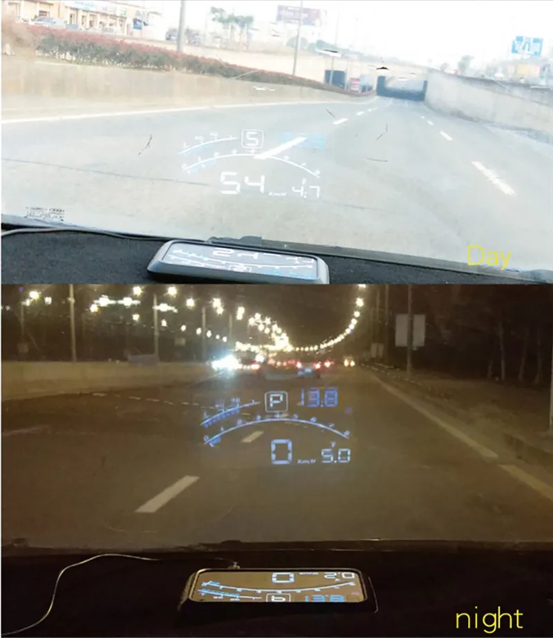 Полезные 4E 5," головой вверх Дисплей HUD OBD II EOBD(система бортовой диагностики автомобиля топлива параметр ускорения Предупреждение Дисплей лобовое стекло проектор самоприспосабливающаяся