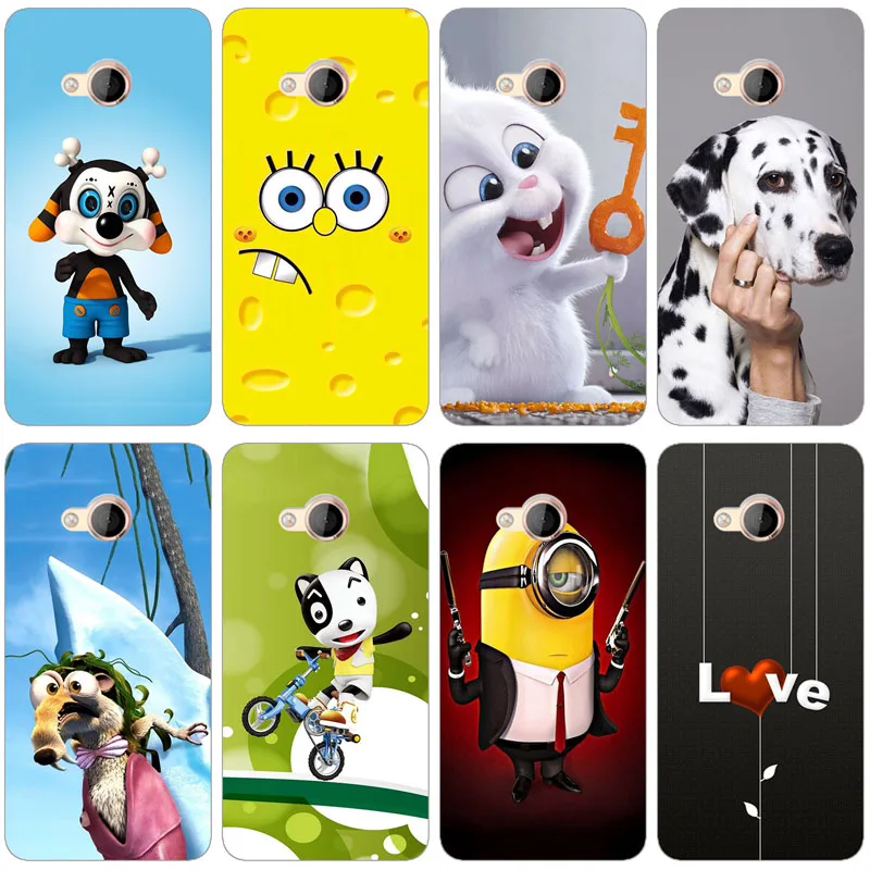 

Case Cover For HTC U Play Soft Silicone TPU Dog Cat Patterned Paint For HTC U Play Phone Cases