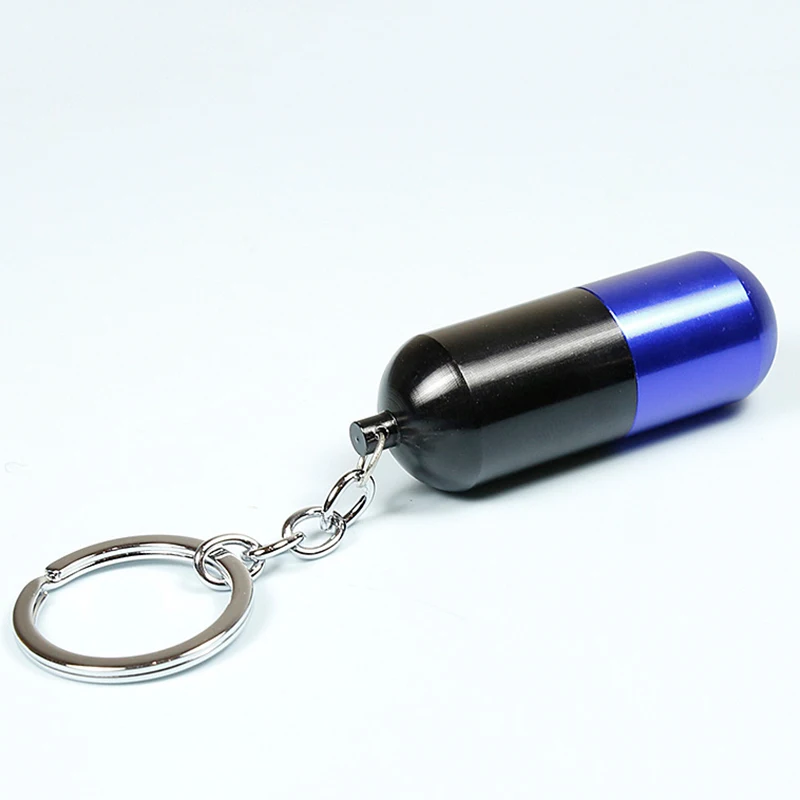 Removable Metal Filter Retractable Pipes Keychain Smoking Pipe Herb Key Ring Tobacco Pipe Gifts Narguile Grinder Smoke 1 Pc