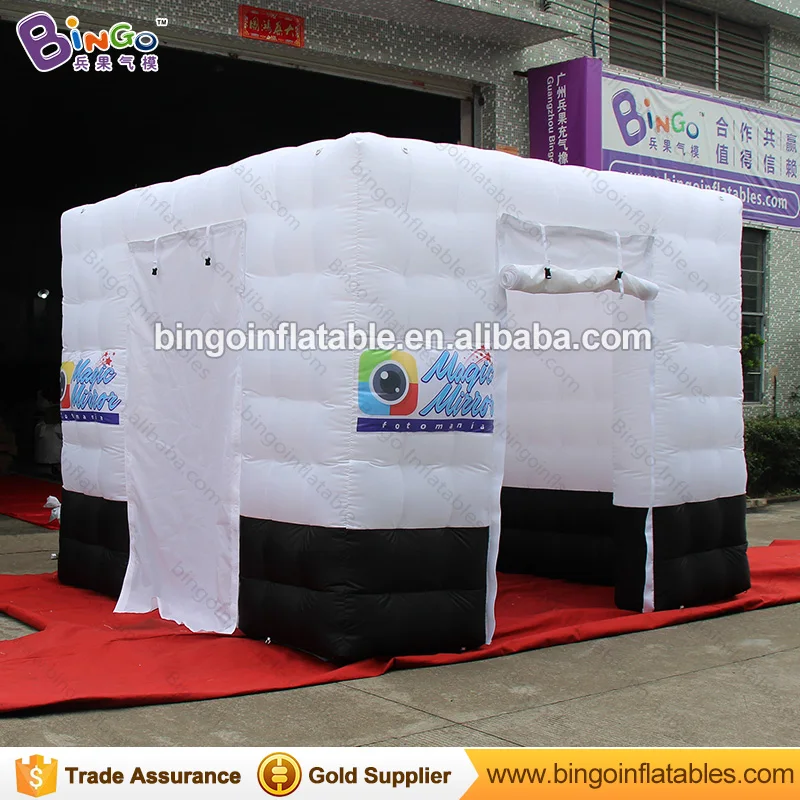 3*3*2.4m led lighting Inflatable photo Booth Tent / Inflatable Photo