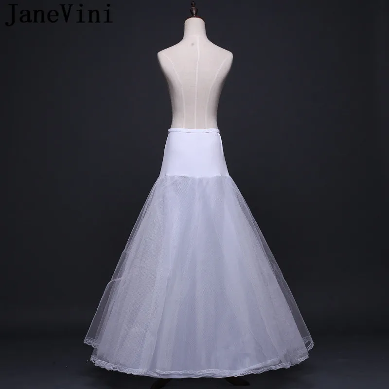 JaneVini халат винтажный рокабилли трапециевидная Нижняя юбка женское платье для свадьбы выпускного Свадебный подъюбник Бадди эластичный