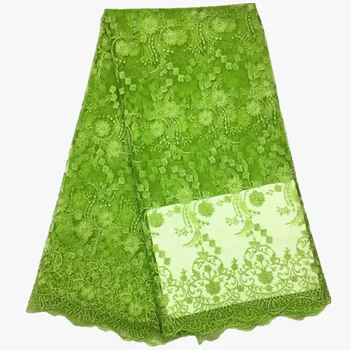 

african lace lemon african lace fabric 2018 high quality lace tissu women dress nigerian lace fabrics with stones 5yards per lot