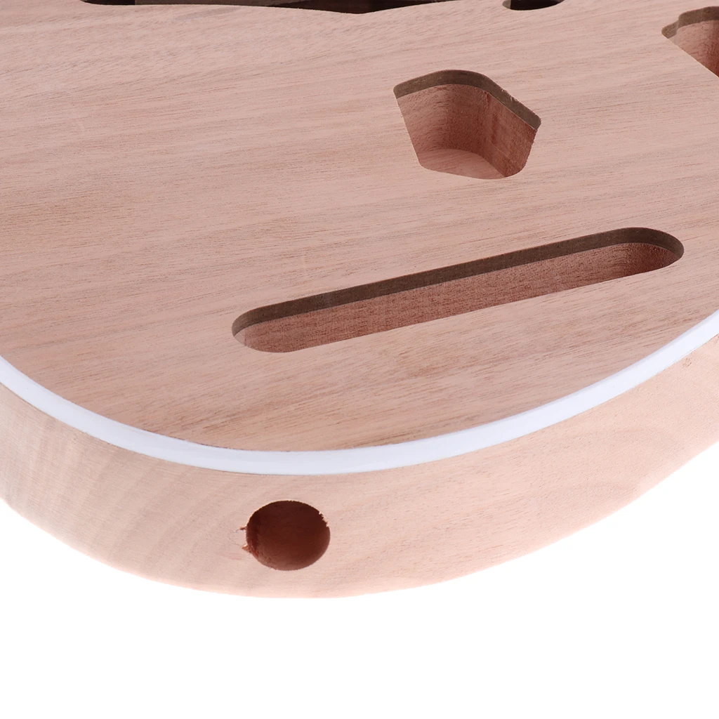Деревянный незавершенный Diy электрогитара корпус для Telecaster аксессуары для гитары прочный