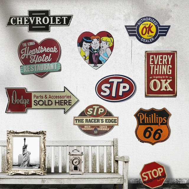 aliexpress com buy stp 66 retro metal tin signs poster wall decor