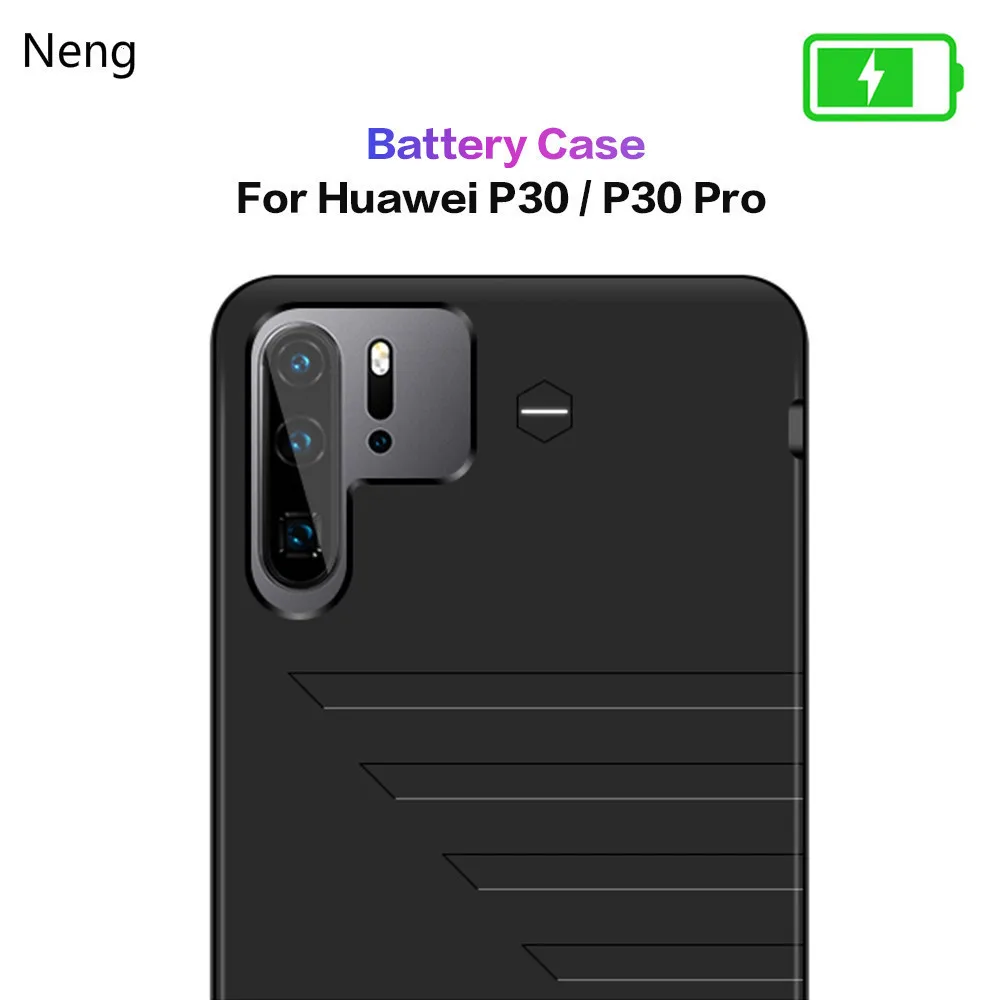 Внешний аккумулятор Neng на 6800 мАч для Huawei P30 чехлы зарядки аккумуляторов чехол с