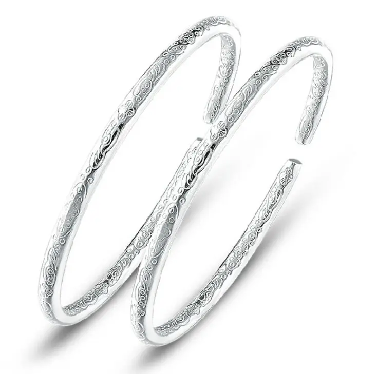 

1 pc Bohemia Silver Love Snake Chain Fit Pan Charm Bracelets & Bangles Jewelry Gift For Men Women