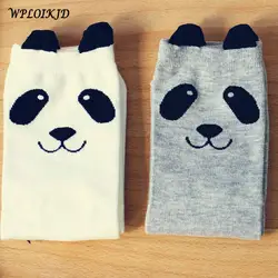 [WPLOIKJD] теплый милый мультфильм панда корейские носки для женщин доставка Новый настоящий характер хлопок бренд Meias Femininas