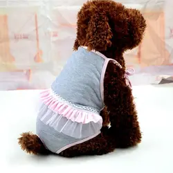 OnnPnnQ Pet Подгузники для собак менструации нижнее бельё для девочек Щенок гигиенические подгузники платье стиль собака короткие Femme трусики