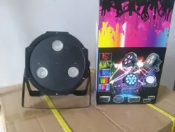 10 шт./лот, тонкий светодиодный свет равенства 3x3 Вт RGB Tri 3in1 без каблука par36 свет DMX Свадебные оборудования сценического освещения