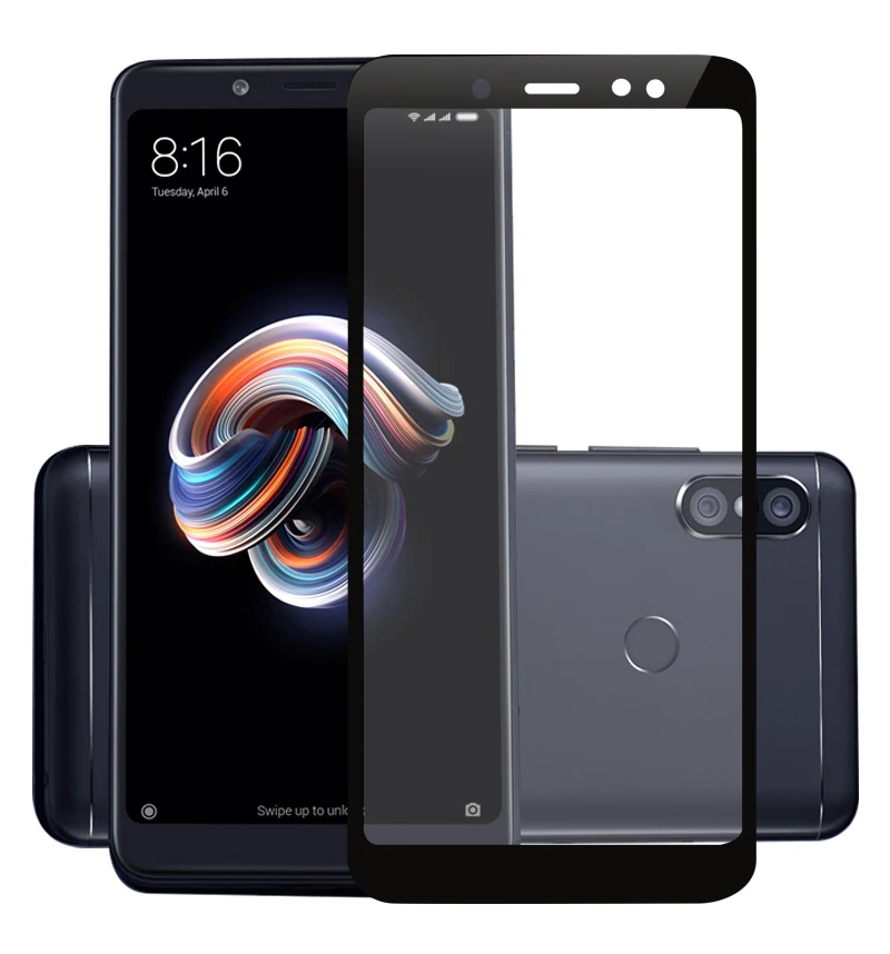 Full Coverage Screen Protectors For Xiaomi Mi 6X Scratch Proof Protective Film Tempered Glass A2 | Мобильные телефоны и