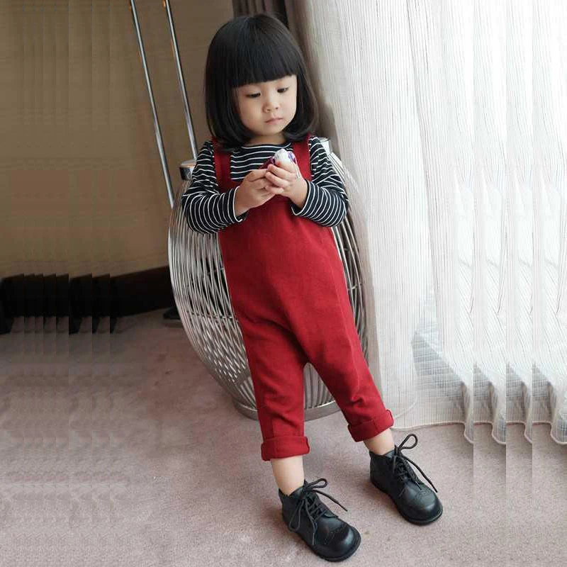 Детский Трикотажный Хлопковый комбинезон на весну осень|girls overalls|overalls girlsboys overalls |
