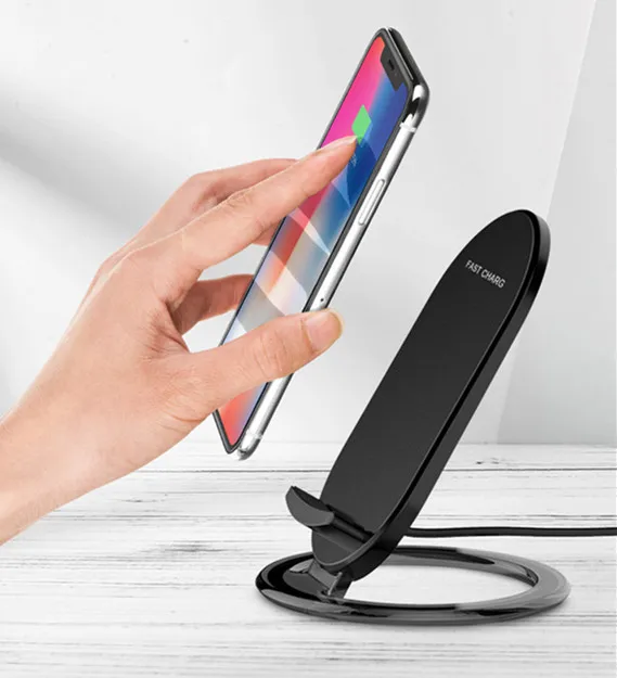 5 шт. FEBIDEA Универсальный Беспроводной зарядки для iphone8 8 плюс 8X samsung Galaxy Note 8 S8 S8 быстро Зарядное устройство