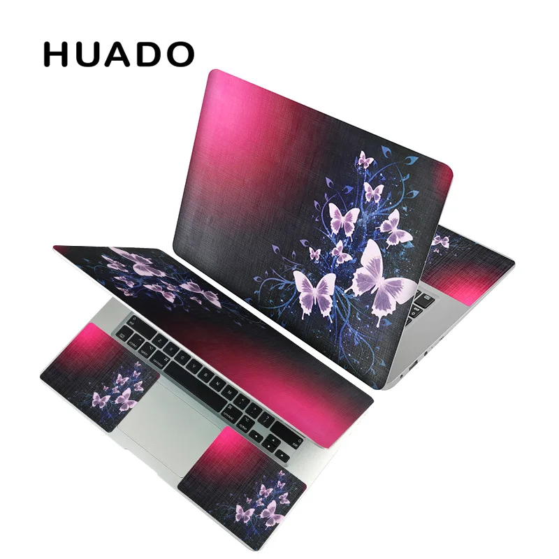 Butterfly Laptop skin notebook computer skins case for 10 12 13 15 15.6 inch for Mac pro / acer computer sticker