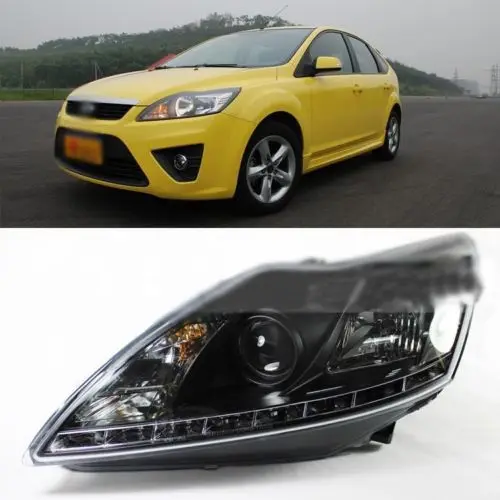 

Cross LED Daytime Running Light Projector Angel Headlight for Ford Focus 09-2011