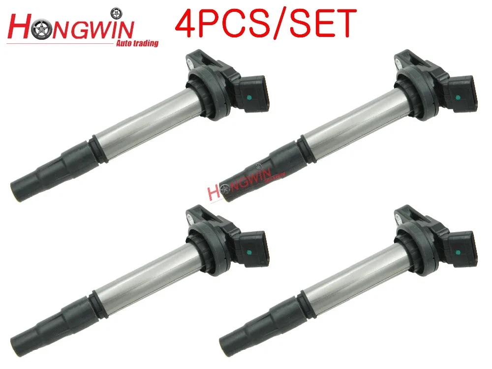 90919 02258 4pcs/set Ignition Coils Fits Toyota Corolla Prius Lexus CT200h 2ZRFE 1.8L  Toyota Scion 09-13 Matrix 1.8L L4 08-13