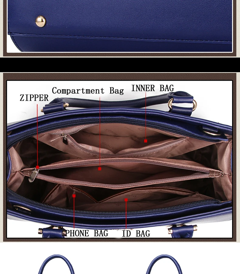 Роскошные сумки женские сумки дизайнерские Кроссбоди клатч винтажный синий большой, в стиле бохо модные летние Вечерние кожаные сумки через плечо