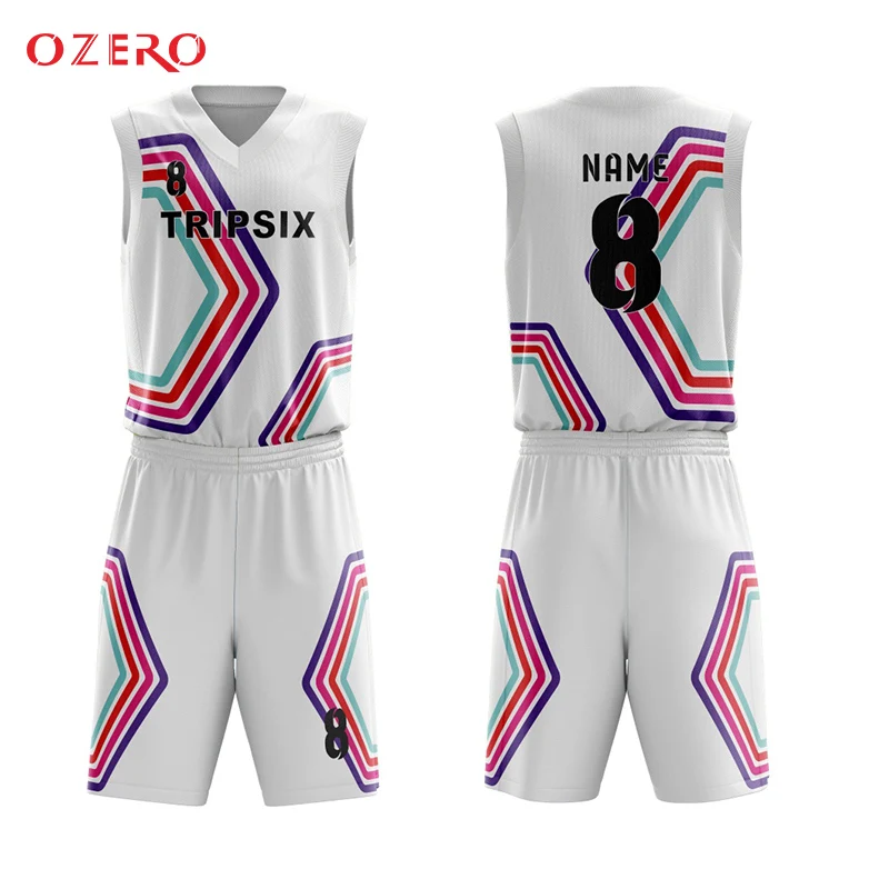 full sublimation custom basketball uniforms hot sale-in Basketball ...