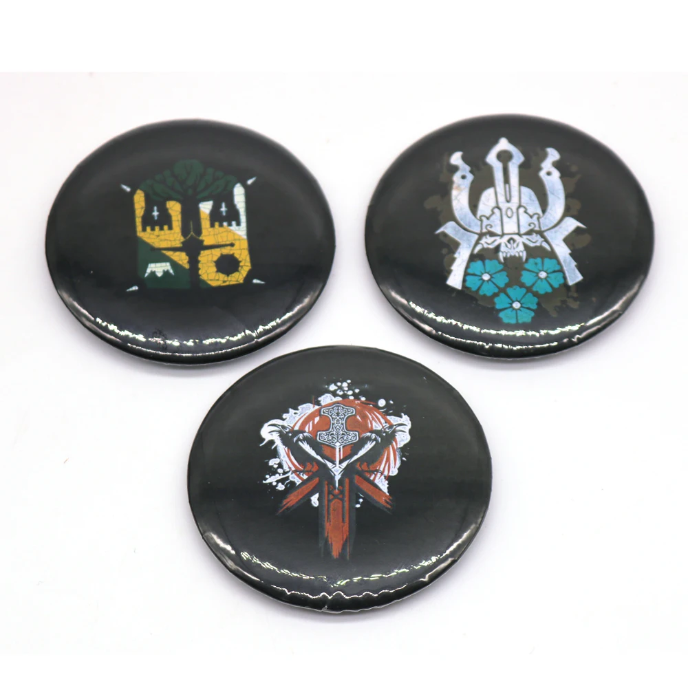 New Video Game For Honor 3 FACTIONS Pin BUTTON Badges