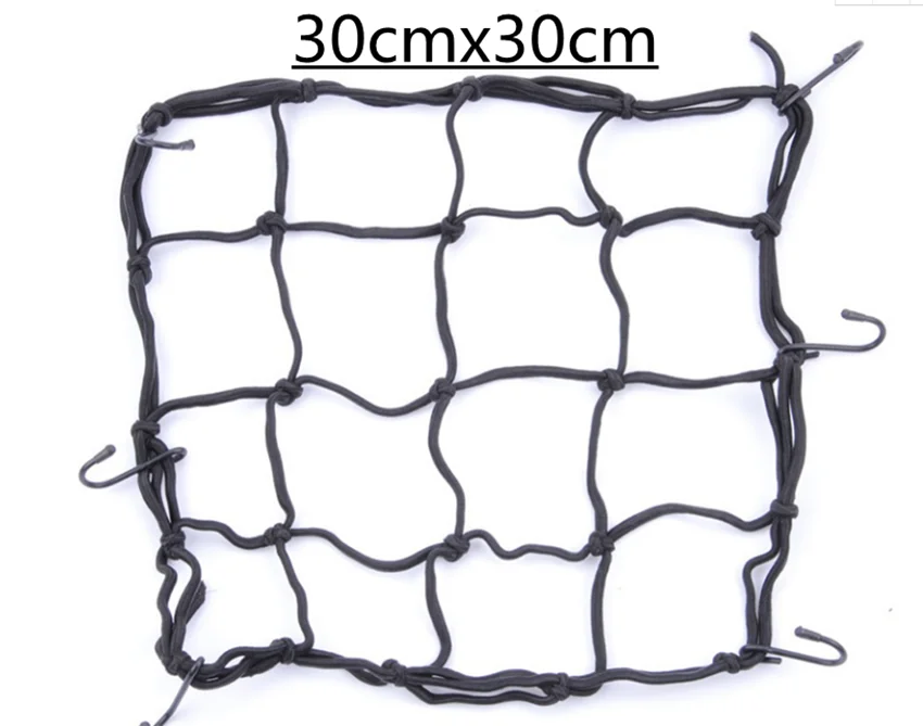 Мотоциклетная универсальная сумка шлем 30*30 см багажный велосипед багаж грузовая Сетка Крышка для Ducati 996 996B SPS R 998B S R998S Bostrom - Название цвета: black