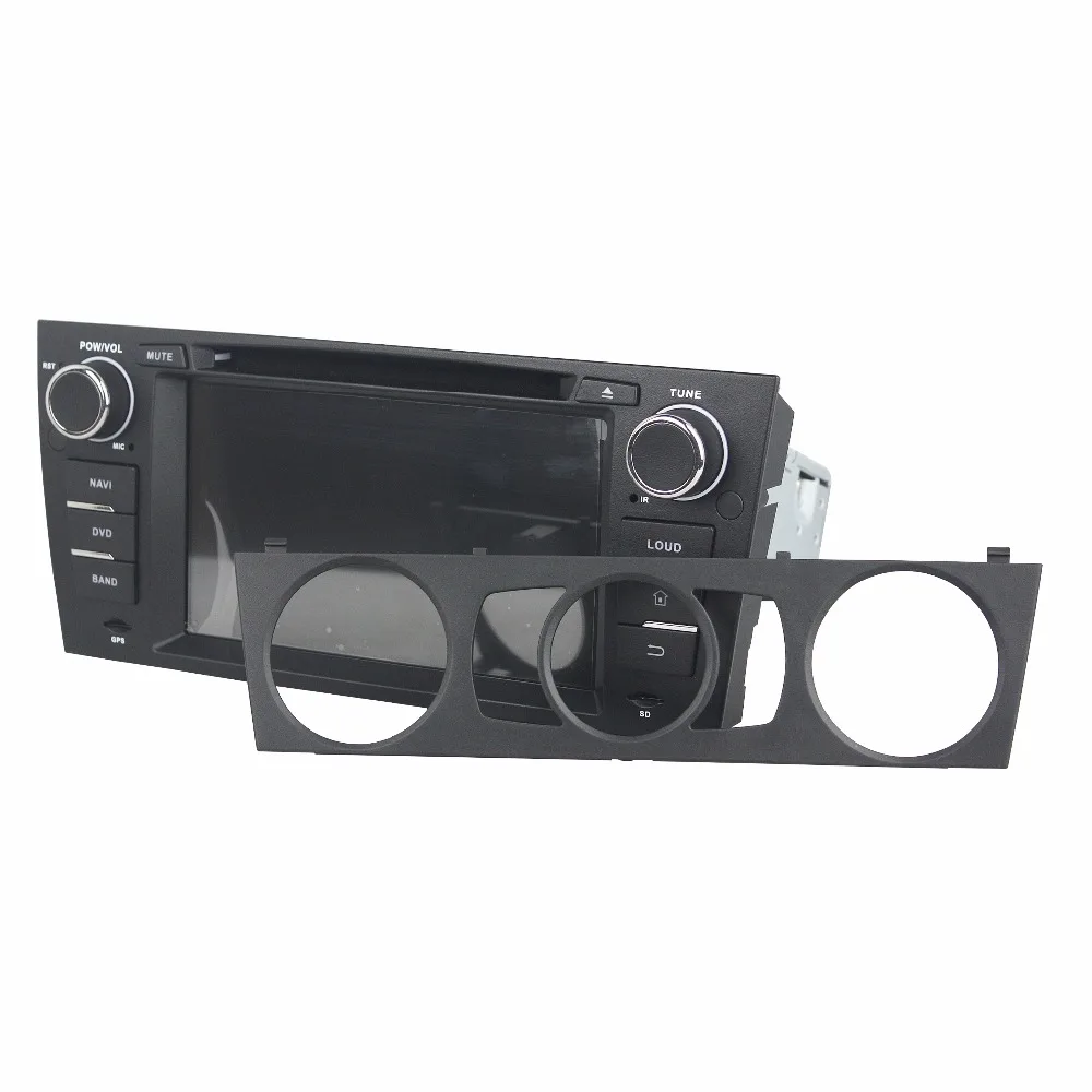 Best KLYDE 7" 1 Din Android 8.0 1024*600 Car DVD Player For BMW E90 Saloon E91 Touring Stereo 8 Core Audio Radio Multimedia Player 3