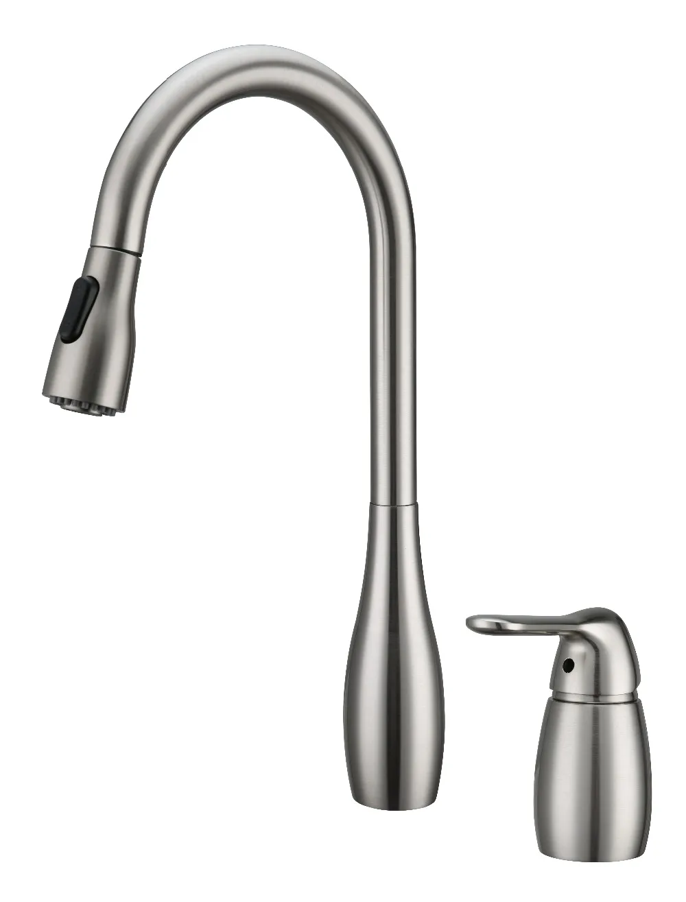 Free Ship Pull Out Spray Widespread 2 Holes Kitchen Sink Faucet