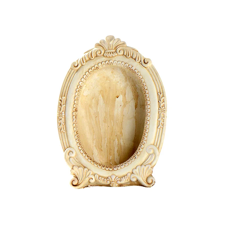 

Silicone Concrete Candlestick Mold Mirror Shape DIY Handmade Cement Clay Mould Home Desktop Decoration Tool