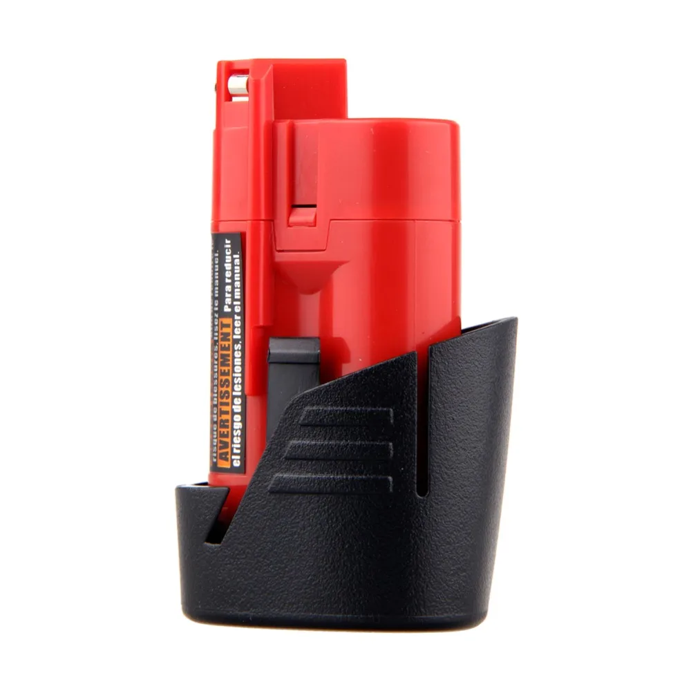 12V 3.0Ah Rechargeable 3000mAh Battery for Milwaukee M12 XC Cordless Tools 48-11-2402 48-11-2411 batteries 48-11-2401 &amp 2000mAh |