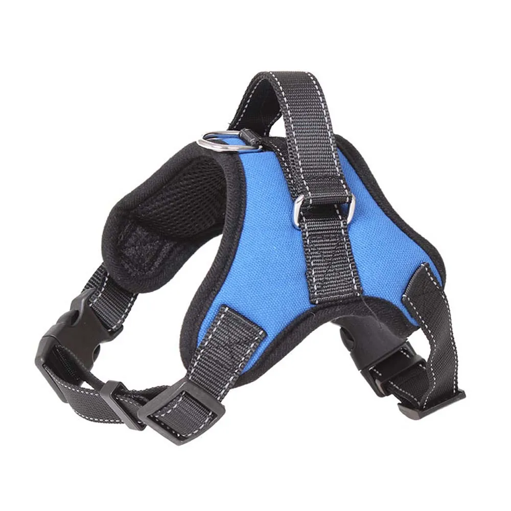 4 color SXL pet products for large dog harness K9 reflective collar, dog tie, pet vest Vest