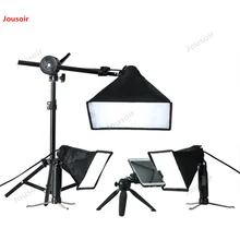 3 шт. 15 Вт Светодиодный светильник 5500K для фотостудии лампа для камеры софтбокс штатив-тренога светильник для палатки CD50 T03 2Y