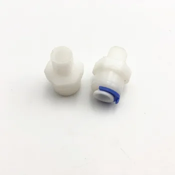 

Funssor 3MM filament Feeder Quick Fit Coupler White Bowden Tube Clamp ID 6.46MM For DIY Ultimaker 3D Printer